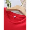 European sizes Children's T-shirt Featuring a Lively and Cute White Piglet Wearing Goggles and Red Wings, as If Preparing to Fly