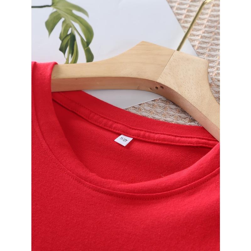 European sizes Children's T-shirt Featuring a Lively and Cute White Piglet Wearing Goggles and Red Wings, as If Preparing to Fly