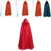 Halloween Hooded Cloak Adult Kids Robe Cape Gothic And Mysterious Costume For Cosplay Parties