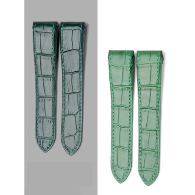 Классический ремешок для часов из натуральной кожи для Cartier Santos Santos 100 для мужчин и женщин с раскладывающейся пряжкой, 20 мм, 23 мм