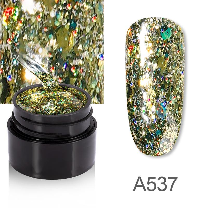 ROSALIND 5 мл гель-лак для ногтей Блестящий радужный блестящий рисунок для дизайна ногтей Vernis полуперманентный лак для ногтей гель-лак для маникюра