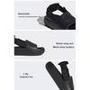 Adidas AdiFOM Детские кроссовки Adilette Slide J Triple Black Core-Black IG8166