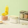 Plastic Spice Storage Container Sealed Seasoning Box Set Durable Spice Storage Bottle for Home
