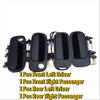 1/2/4 Pc Black Outside Door Handle Front Rear Left Driver or Right Passenger For Toyota Camry 1992 1993 1994 1995 1996 2.2L 3.0L
