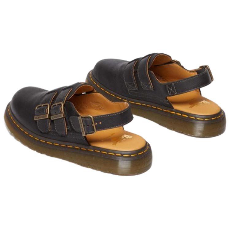 Dr. Martens Minimalist Versatile Comfortable Low-Top Casual Shoes Unisex Casual Shoes Black 31476001