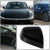Passenger Side For Tesla Model Y Juniper 2025 Rearview Mirror Cap Cover Black
