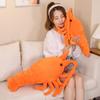Simulation Lobster Pillow Plush Toy Doll Prawn Doll Sofa Pillow Muppet Doll Children's Birthday Gift