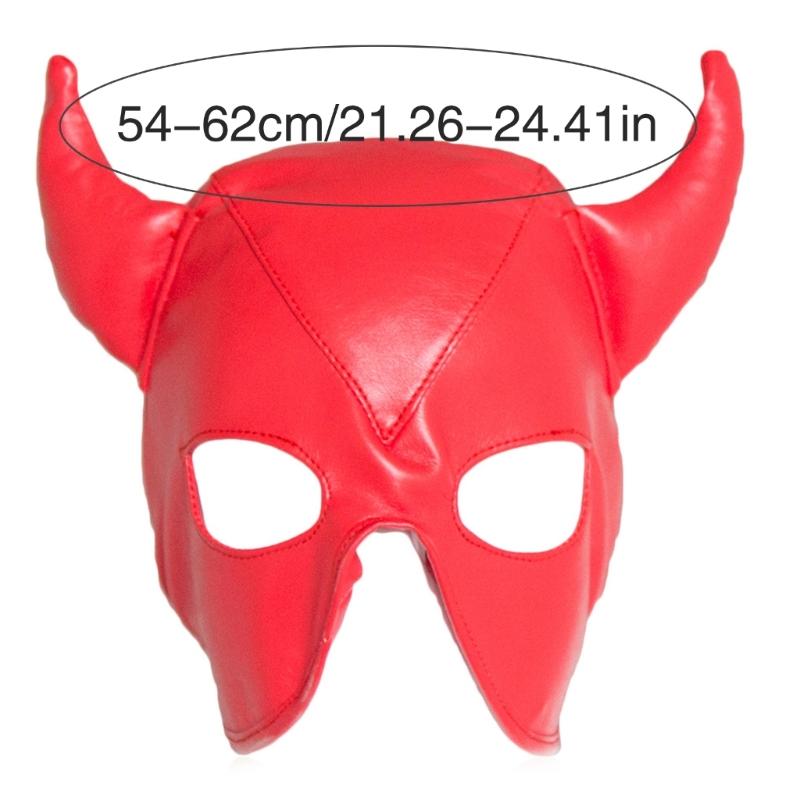 ПУ Капюшон Черная Маска на Голову Ролевая Маска Неизвестность Тайна Флирт Игра