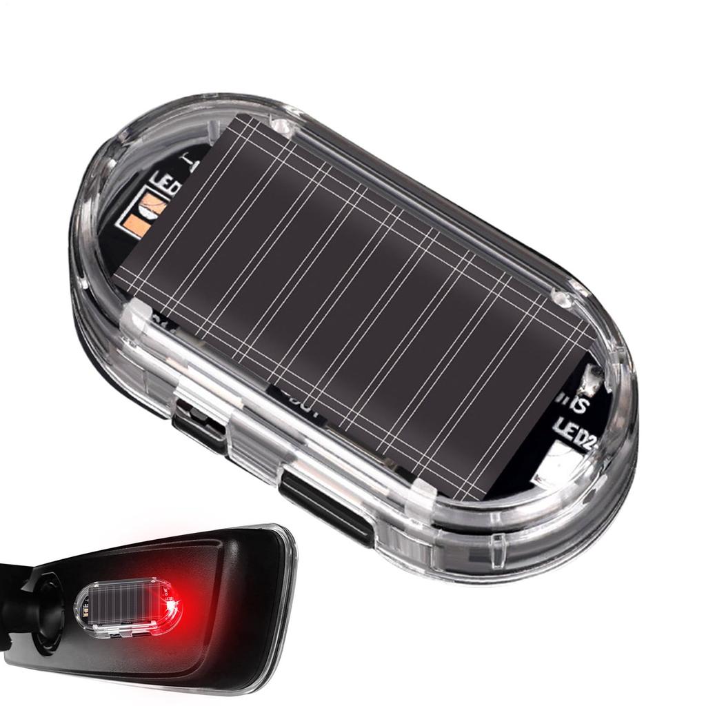 Car Solar Powered LED Light Solar Charging Security Light Solar Powered Car Warning Light