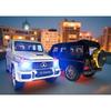 Mercedes-Benz G-Wagen 1:Литой металлический модельный автомобиль в масштабе 24 - Черный