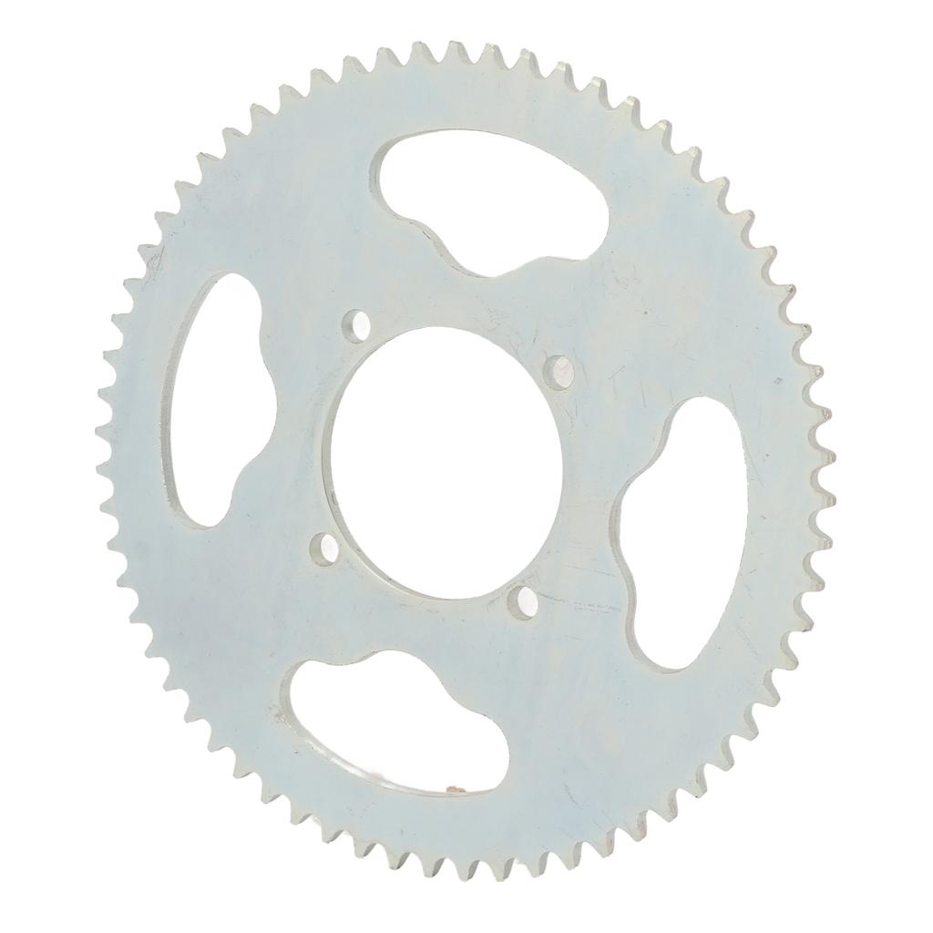 T8F 64T Chainring 54mm 4 Hole Steel Excellent Toughness Motorcycle Sprocket for 47cc 49cc