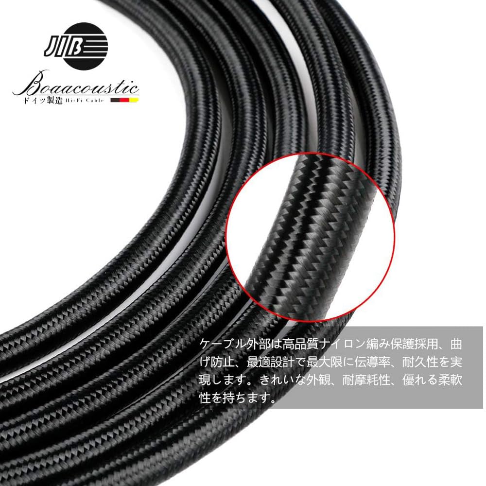 JIB Коаксиальный аудиокабель RCA на RCA, совместимый, длина 1 м (мужской) (мужской) кабель, сабвуферы, усилители, DVD-плееры, Blu-ray плееры, HDTV-телевизоры и т. д.. /