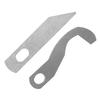 Precision Sewing Machine Overlock Knife Silver Upper Lower Knife Serger Blade  Home Sewing
