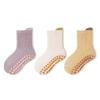 3 Pairs Kids Cotton Socks for Boys And Girls Cute Comfortable Breathable Non-Slip Floor Socks for Baby Toddlers