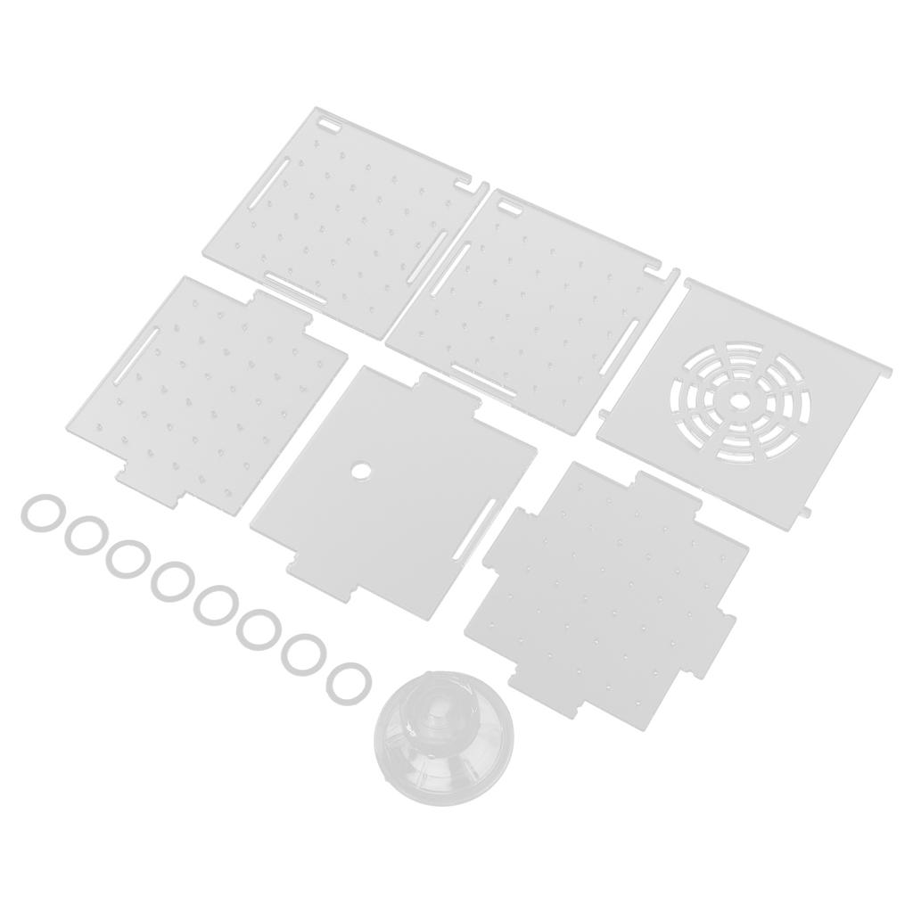 Изолирующая коробка для рыб, акриловая коробка для разведения рыб, аквариумный инкубаторий для маленьких рыб, креветок