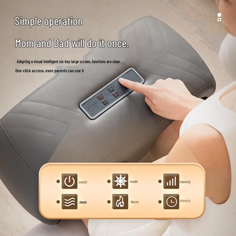 Aux Leg and Foot Massager with Heat and Airbag Compression CN plug (adapter included)