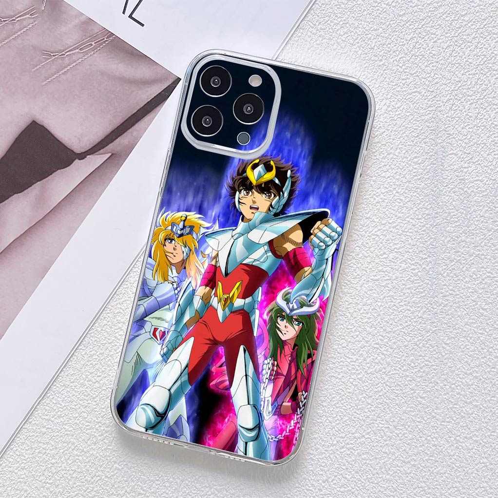Saints Anime Seiyas Coque Phone Cover for Motorola Moto G13 G14 G53 G54 G62 G72 G82 G84 E13 E20 G42 G32 G23 G22 Soft Case