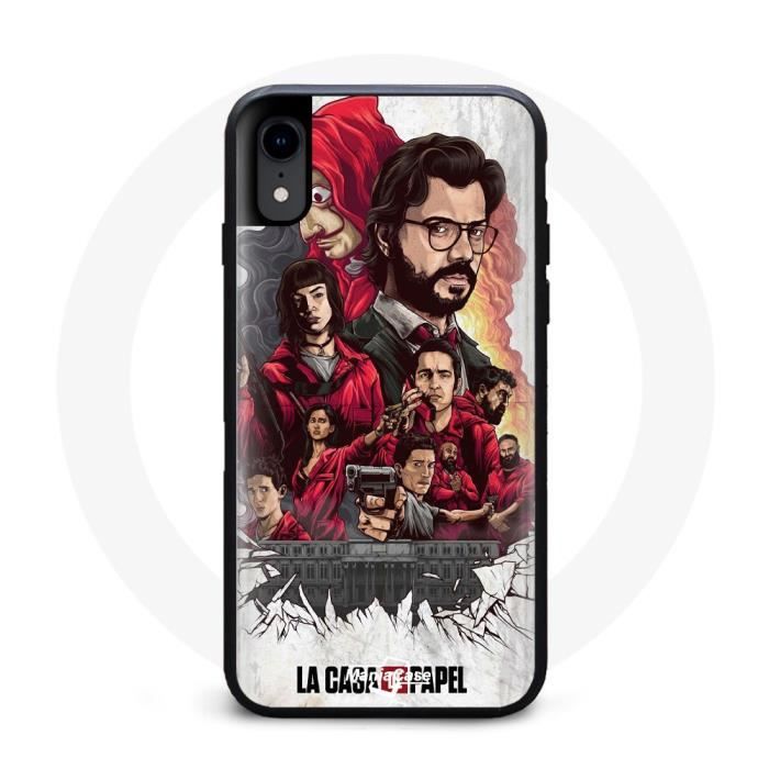 Coque Iphone XS La casa de papel poster
