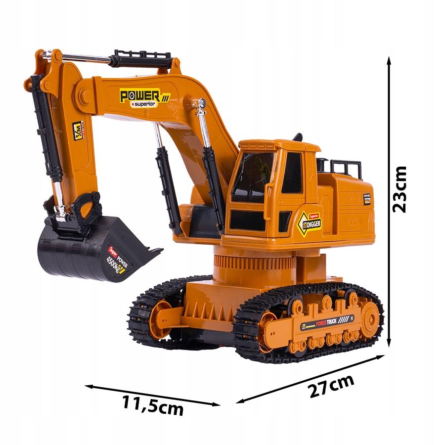 [PACZB][5] Large Remote Controlled RC Excavator Sound Z755