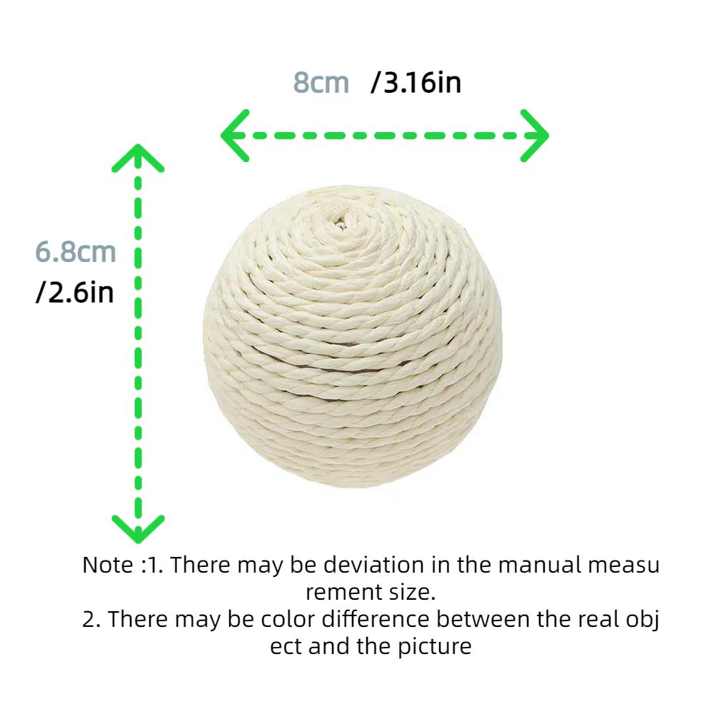 Игрушка для кошек, сизаль, мяч, супербольшой, самоподъемный, скука, артефакт, чтобы дразнить кошку, палка, моляры, устойчивый к укусам мяч