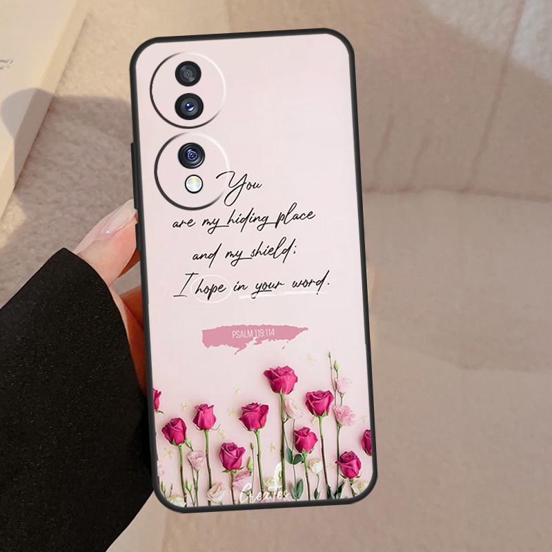 Христианские псалмы Для Honor Magic 7 5 6 8 Pro Чехол Для Honor 200 400 50 70 90 Lite X8b X8c X9a X9b X9c X9d Win