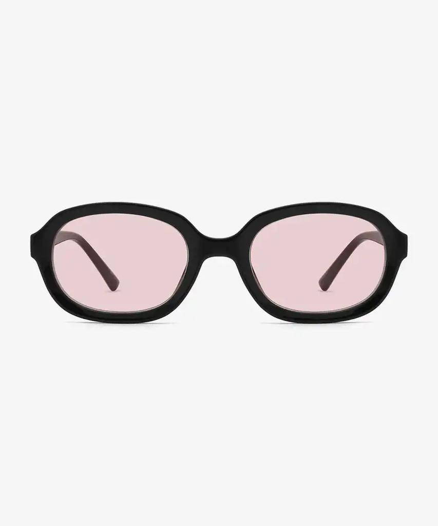 Seutailwokeu Фиолетовый оттенок Овальный стиль Рабочие Солнцезащитные очки Tr90-16 Стиль C1_Pk