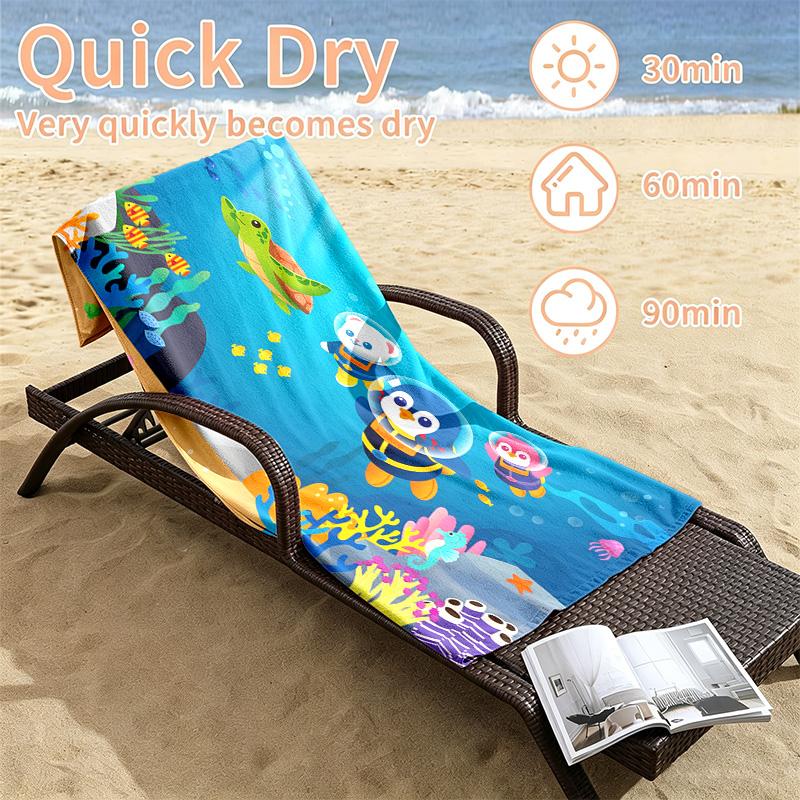 Badanamu Beach towels also serve as bath towels summer essential a musthave for the outdoors the beach and the pool