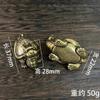 Dragon Head Turtle Body Retro Brass Mythical Beast Statue Creative Ornaments Home Living Room Office Tea Pet Table Decoration