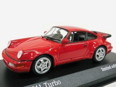 Эксклюзивно для Европы Porsche 911 Turbo 1/43 (красный) 1990 964