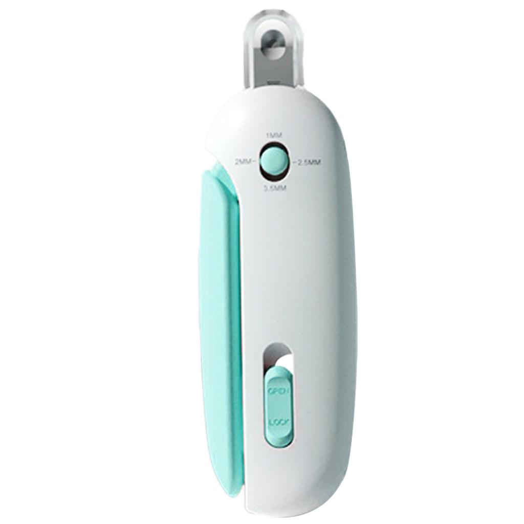 Пилка для когтей домашних животных, безопасный кусачки с защитой и легкой резкой, маникюрный педикюрный уход, безопасная пилка для ногтей домашних животных