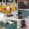 Modern Leaf Pet Pad Aesthetic Dog Cat Sleeping Mat Soft Thick Washable Comfortable Crate Mat for Stylish Home Decor Floor Bed