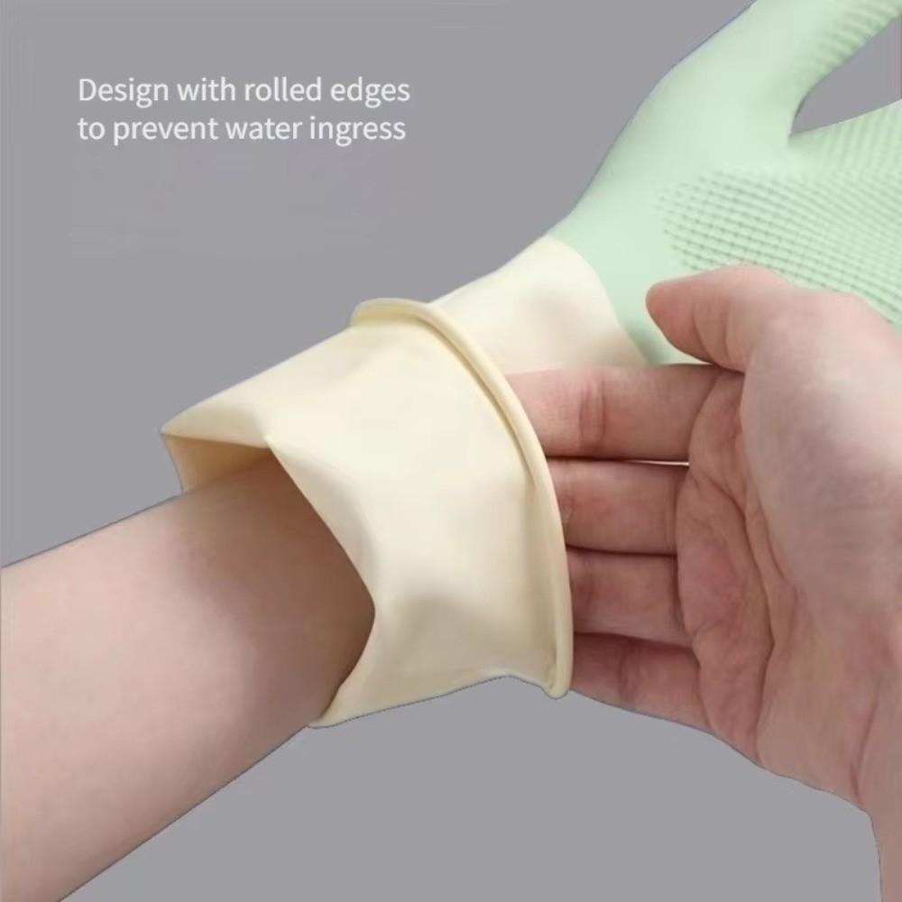 Wear Resistant Kitchen Cleaning Gloves Latex Laundry Dishwashing Gloves Housework Cleaning Gloves