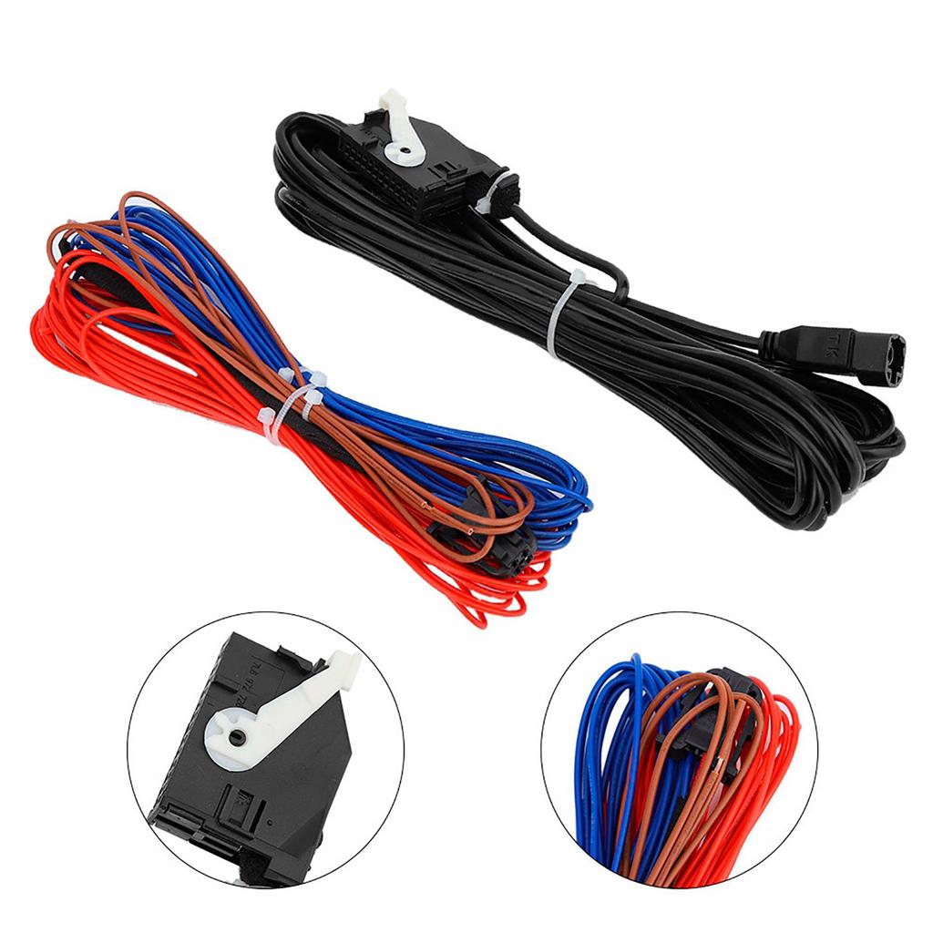 Разъем для кабеля камеры заднего вида RGB, видеожгут, подходящий для RNS315 RNS510 RCD510