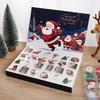 24Grids Christmas Countdown Advent Calendar Empty Boxes DIY Fillable Surprise Gift Box for Kids Christmas Festival New Year 2026