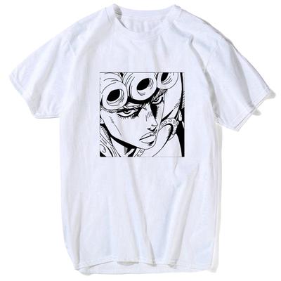 Футболка Cool JoJo Bizarre Adventure Graphic Print Tee Homme Футболка в стиле японского аниме большого размера