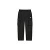 The North Face Solid Color Mid Waist Elastic Straight Loose Cargo Pants Men bottoms Black NP6NP52J