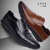 2025 осень и зима новые мужские туфли британские повседневные мужские кожаные туфли корейской версии на шнуровке туфли-стойки долгосрочные поставки
