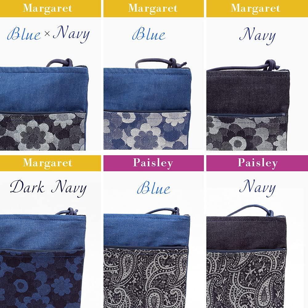 Сделано в Окаяме Легкая Мини 2 [creare KIKI] Женская Пошет, Кроссбоди, Маленькая, Легкая, Япония, Деним, На плечо, Молнии, День матери, Мама,