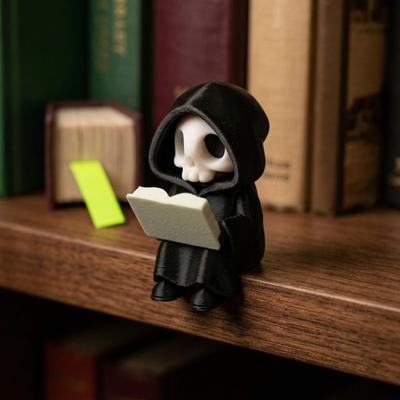 Уникальное Мультяшное Готическое Украшение Креативные 3D Печатные Милые Украшения-Призраки Забавная Модель Скелета Украшение Для Рабочего Стола