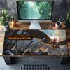 Коврик для мыши в стиле Total War, Нескользящая резиновая основа, Многофункциональный элемент декора для офиса и дома, Идеально подходит для персонализации рабочего места.
