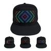 LED Pixel Screen Cap RGB Colorful LED Screen Cap App Connection Detachable Screen USB Charging Display Message Hat Adjustable Buckle Event Party Hat