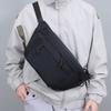 Men's Breast Bag Trendy Large Capacity Versatile Shoulder Messenger Bag Boys Japanese Simple Men's and Women's Fashion Nylon Satchel