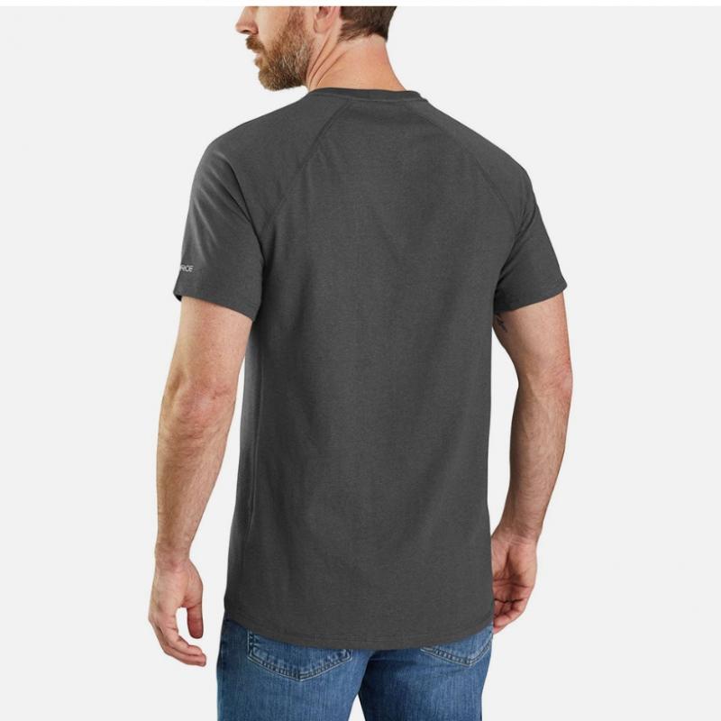 carhartt 105203 Pospit Block Logo Mw Футболка с коротким рукавом Carbon 93678 93678