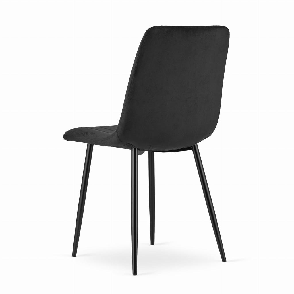 LAVA chair - black velvet x 1