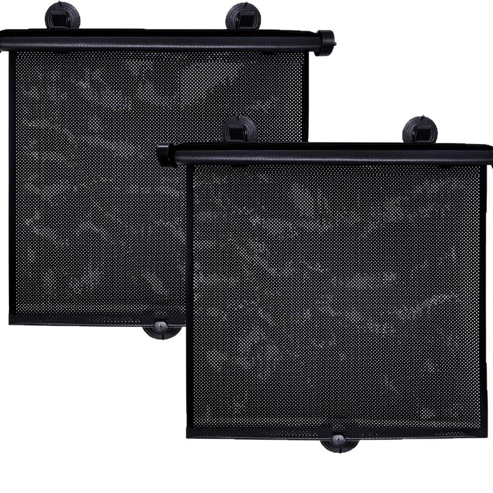 Easy Slide Mechanism Retractable Car Sunshade Roller for Cars, SUVs, Trucks