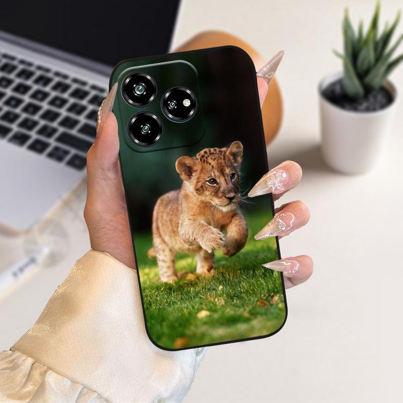 For ZTE Blade V60 4G Case Axon 60 Z2356 Shockproof Silicone TPU Phone Cover For Nubia V60 4G Coque V 60 Soft Protective Fundas