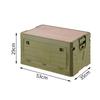 Car Mounted Folding Storage Box for Camping and Fishing Gear