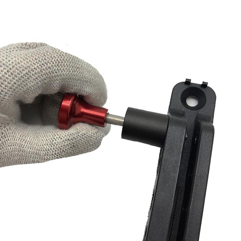 Черный красный автомобильный регулируемый кронштейн огнетушителя для украшения ботинка автомобиля, салона автомобиля