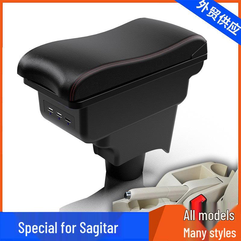 Compatible Armrest Box for Old Sagitar & Golf 6 - Interior Storage Accessory