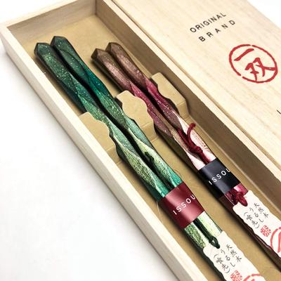 Yamaga Lacquerware Shop Issou Gift Chopsticks Set Nissho Pair